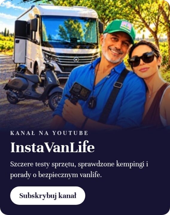 InstaVanLife – kanał o podróżach kamperem na YouTube